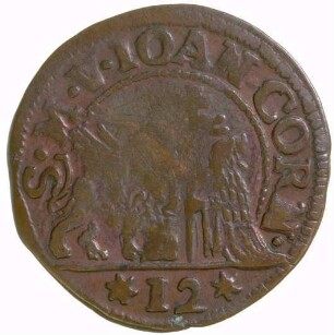 Münze, Soldo, 1709 - 1722