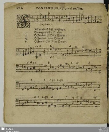 VII. Frisch auf und lasst uns singen