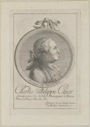 Bildnis des Charles Philippe Cesar