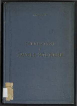 Istruzioni e Tavole Nautiche
