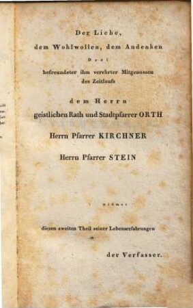 Erfahrungen, Meinungen und Berathungen
