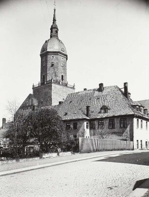 Annaberg-Buchholz, Stadtkirche Sankt Annen, Ansicht von Süden