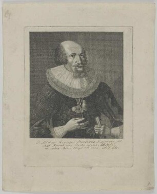 Bildnis des Michael Rupert Besler