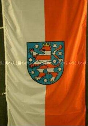 Flagge des Landes Thüringen