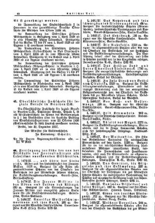 Fortsetzung der Liste der von der Bildstelle des Zentralinstituts als Lehrfilme anerkannten Bildstreifen : [Amtlicher Teil]