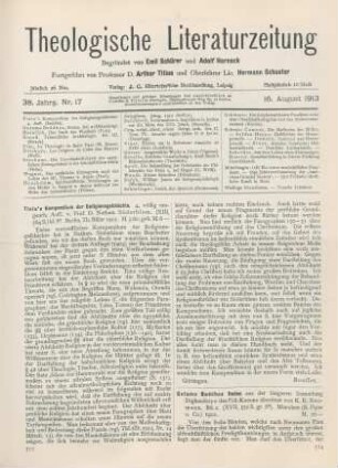 513-514 [Rezension] Tiele‘s Kompendium der Religionsgeschichte. 4., völlig umgearb. Aufl. v. Nathan. Söderblom