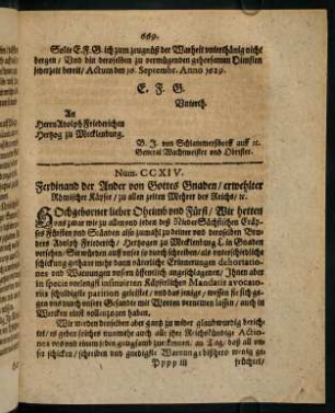 669-686, Num. CCXIV. - CCXXII.