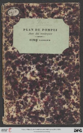 Plan de Pompéi