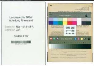 Entnazifizierung Fritz Stollen , geb. 06.05.1900 (Milchhaendler)