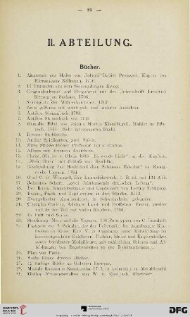 II. Abteilung (Nr. 1-430)