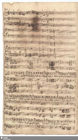 Recit[ativo accompagnato]: Warum erschrickst du Welt