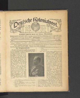 Nr. 2. Februar 1908. III. Jahrg.