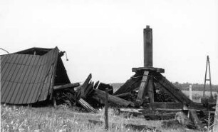 Schönewalde-Jeßnigk. Bockmühle, Reste