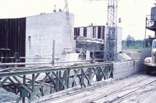 Neues Hebewerk Henrichenburg im Bau