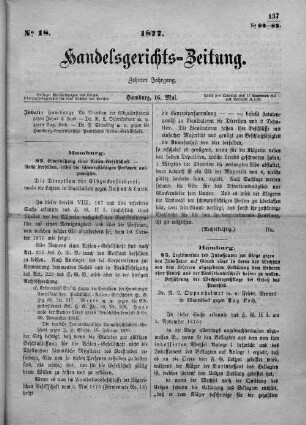 No. 18. 16. Mai 1877