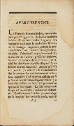 Avertissement