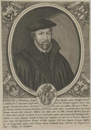 Bildnis von Vitus II. von Würzburg