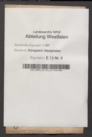 Verzeichnis der Arröder und Erbpächter beim Domänenamt Rahden