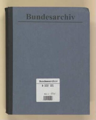 Tätigkeitsberichte: Feld-, Monats- und Wochenberichte der Monuments, Fine Arts and Archives Section - Office for North Bavaria in Nürnberg