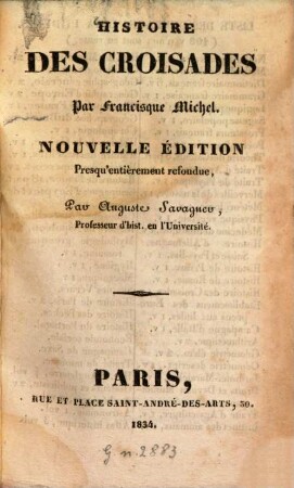 Histoire des croisades