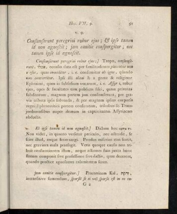 51-64, Hos. VII, 9. - Hos. VII, 16.; Errata.