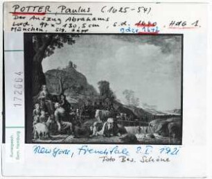 Paulus Potter: Der Auszug Abrahams. München, Sammlung Sepp