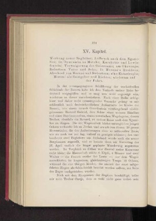 XV. Kapitel.