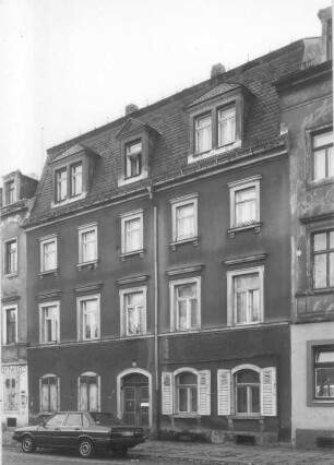Dresden-Neustadt, Bischofsweg 70. Wohnhaus. Straßenansicht