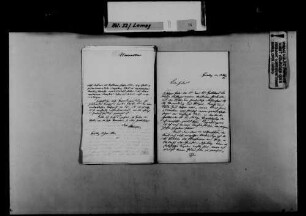 Schreiben von Ludwig Häusser, Heidelberg, an August Lamey: Zusendung von Bänden der "Deutsche Geschichte vom Tode Friedrichs des Großen bis zur Gründung des Deutschen Bundes".