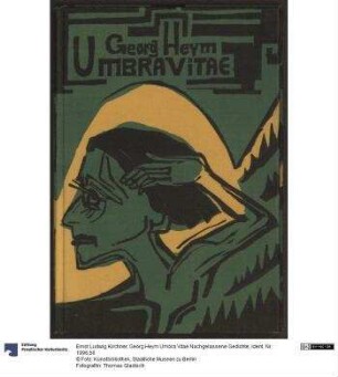 Georg Heym Umbra Vitae Nachgelassene Gedichte
