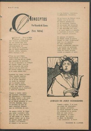 Conceptos : (Dibujo de Juan Hohmann)