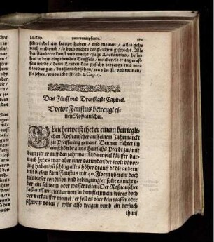 Das Fünff und Dreyssigste Capittel. Doctor Faustus betreugt einen Roßtauscher.