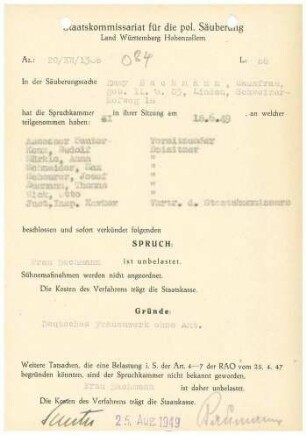 Bachmann, Emmy