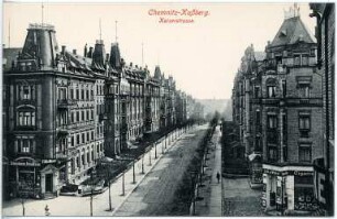 Chemnitz. Kaiserstraße - Kaßberg