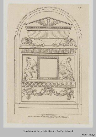 Grabmäler der Certosa von Bologna : Grabmal für Bernardino Bargellini