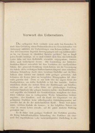 Vorwort des Uebersetzers.