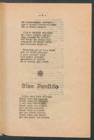 Bien perdido