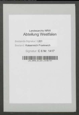 Verkauf der Dickswallwiese im Kirchspiel Nottuln an Catherine Elisabeth Wegener, verw. Tombrock in Nottuln (Nr. 58).