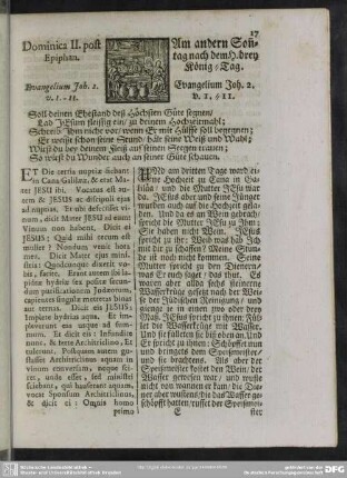 Dominica II. post Epiphan.