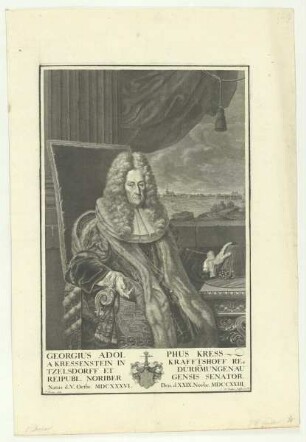 Bildnis des Georgius Adolphus Kress a Kressenstein