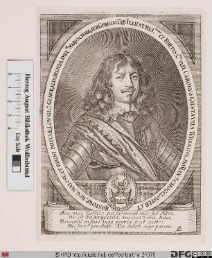Bildnis Carl Gustaf Wrangel, 1651 Graf von Salmis