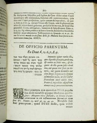 De Officio Parentum.