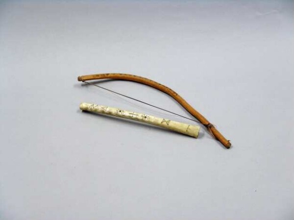 Bone flute and bow