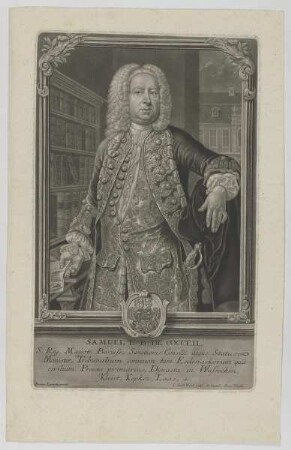 Bildnis des Samuel L. B. de Cocceii