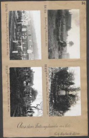 Gräber im Park Grand Ville bei Somme nächst Lille