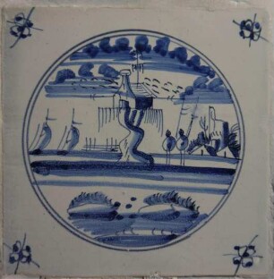 Fliese, Harlingen, 1800-1840