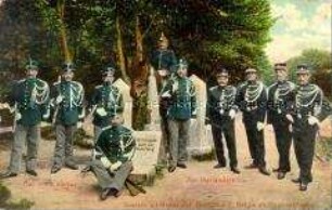 Soldaten am "Vierländerblick"