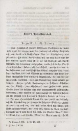 323-366 Luther's Eherechtsweisheit : zweiter Artikel