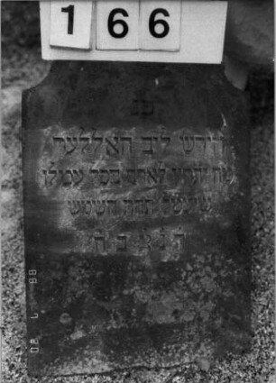 Grabstein 166