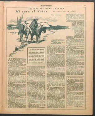 Mi tata el dotor : Escenas de tierra adentro
